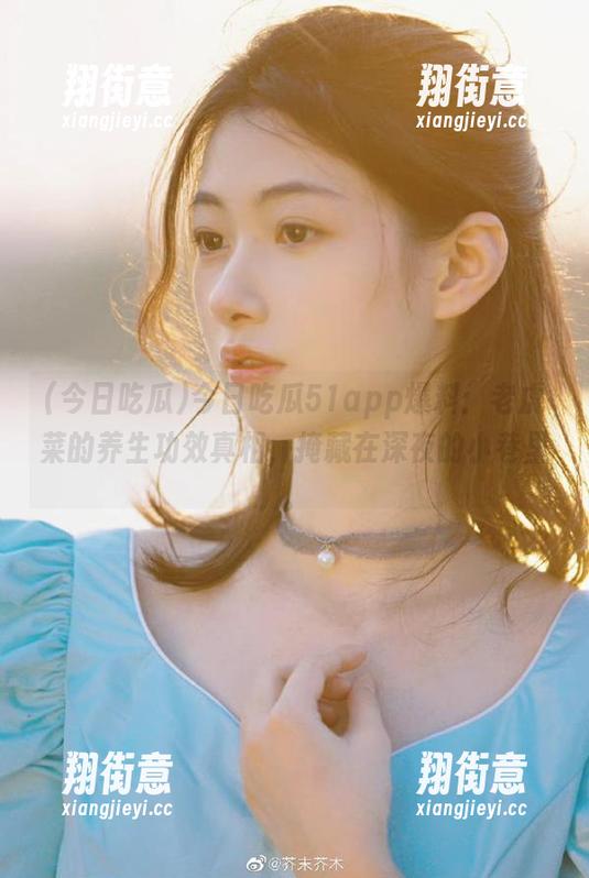 今日吃瓜 今日吃瓜51app爆料:老虎菜的养生功效真相,掩藏在深夜的小巷里。